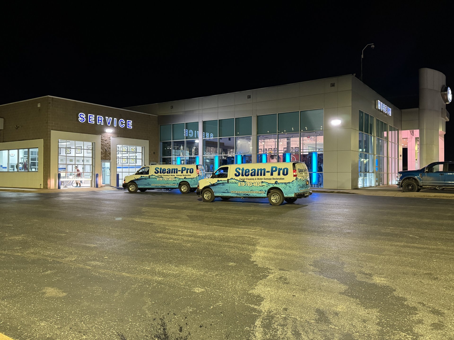 Water damage restoration SteamPro Arkansas